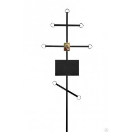 Крест "метал с иконой"