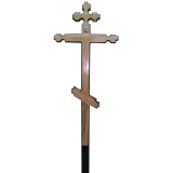 Крест дуб "Крест и иконой"